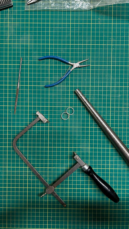 Silver Ring Band (2-3h)