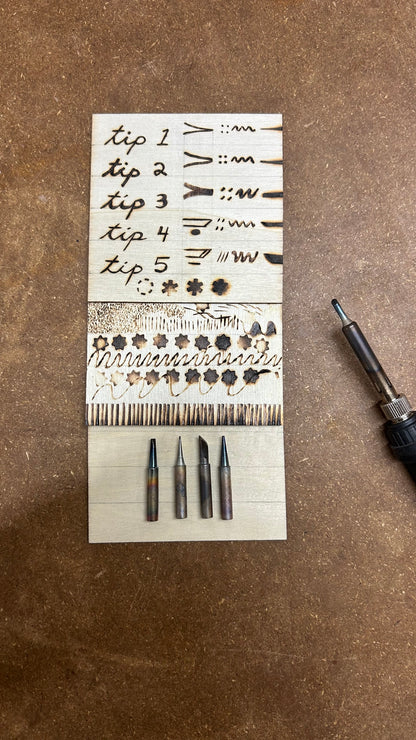 Wood Pyrography (2h-3h)