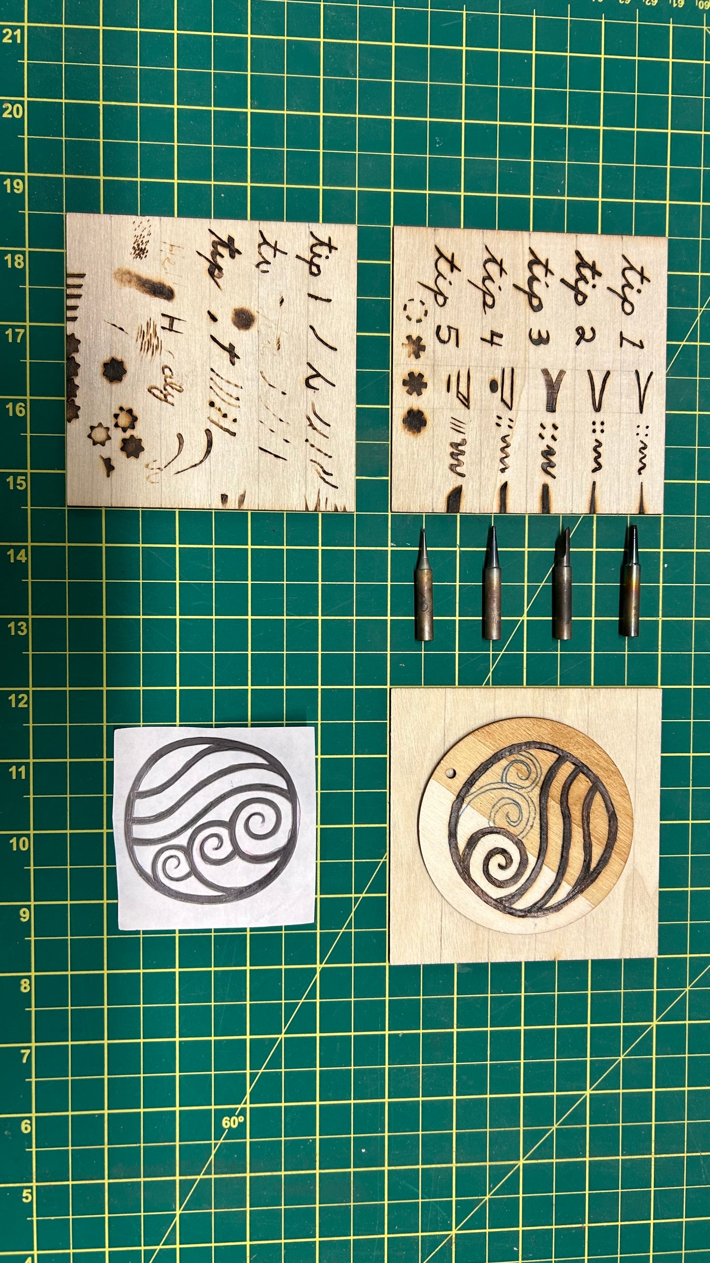 Wood Pyrography (2h-3h)