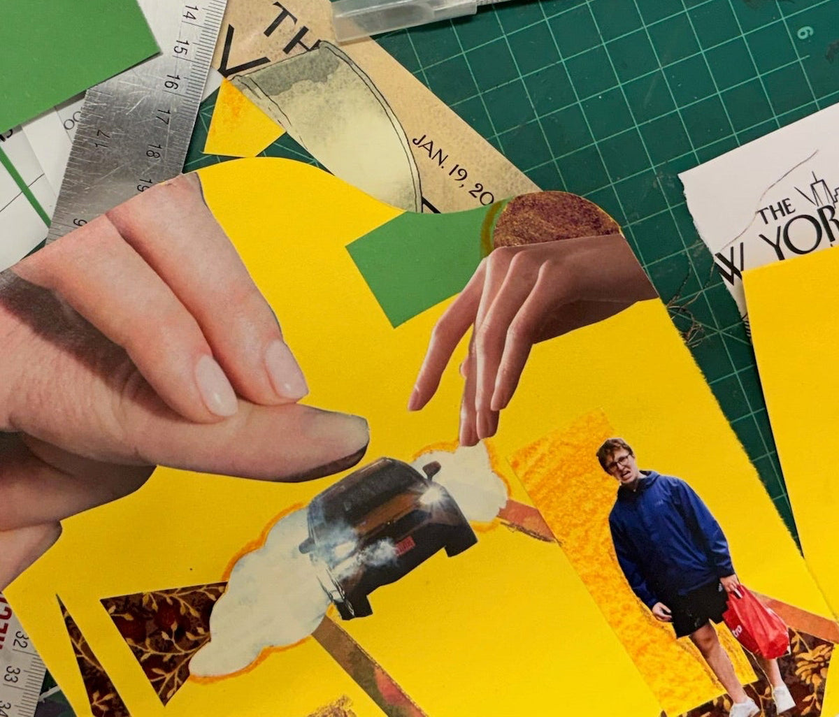Collage & Mixed Media Workshop (2h)